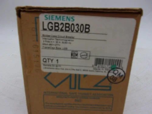 Siemens LGB2B030B 30 Amp 2-Pole Bolt-On Circuit Breaker