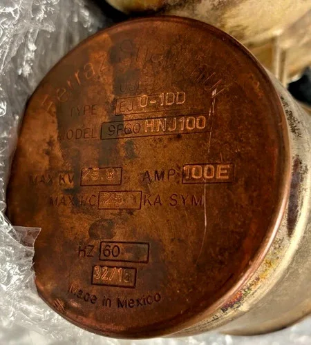Ferraz Shawmut Medium Voltage Current-Limiting Fuse 9F60HNJ100