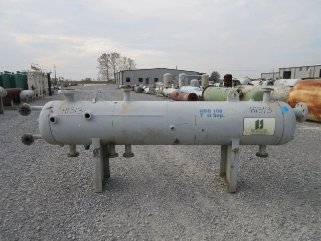 Smith Industries 24" OD x 10' Horizontal 2-Phase Separator