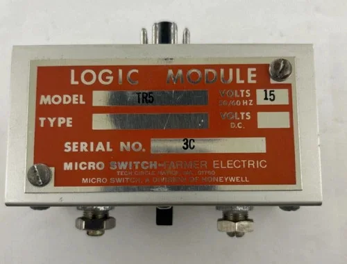 Micro Switch TR5 Logic Module 15V 50/60Hz
