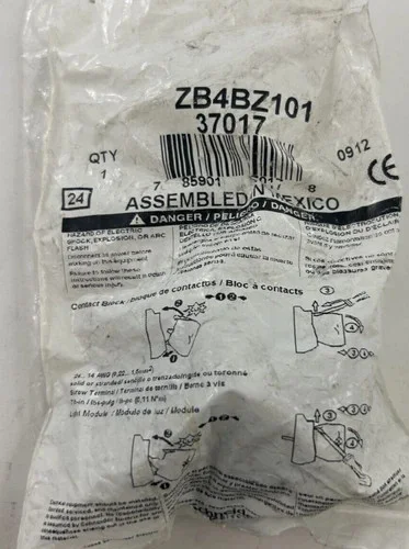 Schneider Electric Telemecanique ZB4BZ101 Contact Block Assembly