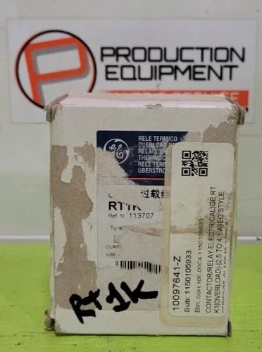 GE RT1K Overload Relay, Class 10, 3-Pole, 2.5-4.1A