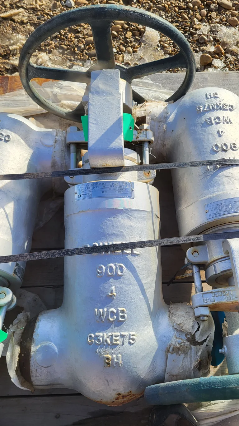 Powell Valves 4-Inch Class 900 Cast Steel Gate Valve Fig. 1903KC5GXXX