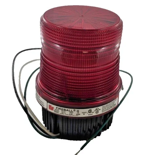 Federal Signal Fireball II Warning Strobe Light FB2PST-120R