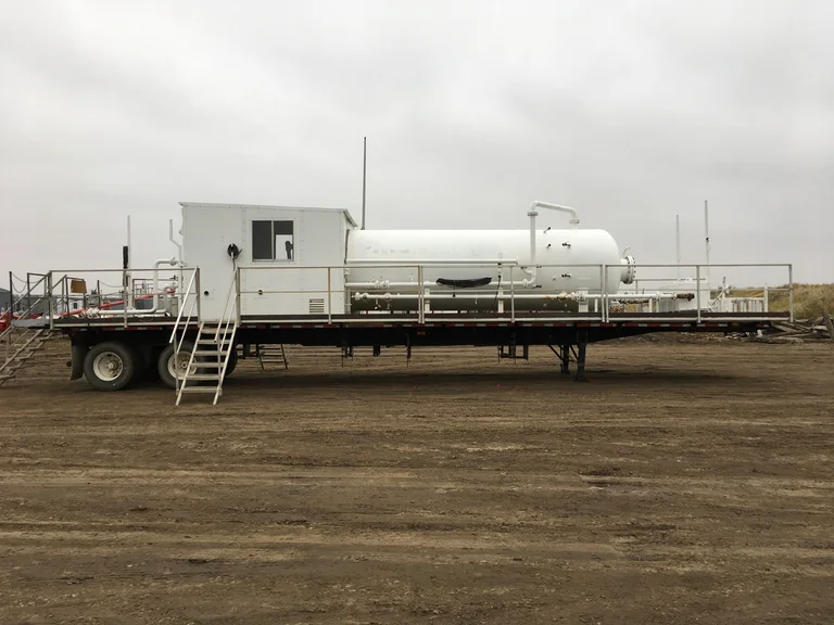 International Vessel Fabrication 6' x 20' Horizontal Separator Production Testing Unit