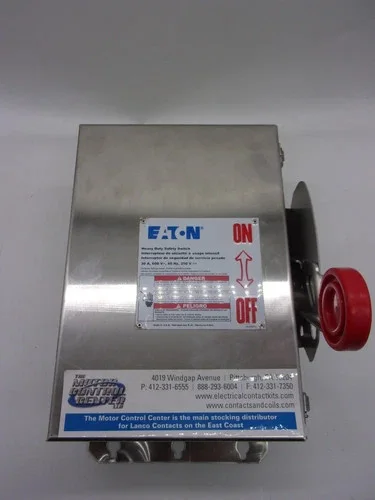 Eaton Cutler-Hammer DH361UWKN Heavy Duty Safety Switch