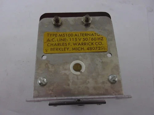 Warrick MS100 Motor Driven Alternator 115V
