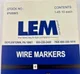 View LEM Products IPWM#3 Industrial Pack Wire Markers image 3