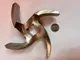 View Tri-Clover 6-Inch Radial Mixer Agitator Impeller 4-Blade with 1-Inch Square Bore image 1