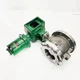 View Fisher 6" V150 Vee-Ball Control Valve with 1061 Size 30 Pneumatic Actuator image 1