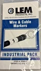 View LEM Products IPWM-2 Industrial Pack Wire & Cable Markers image 1