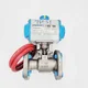 View Jamesbury 1" Class 150 Ball Valve 7150313600XTZ2 with VPVL100 DA B C Pneumatic Actuator image 1