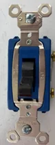 View Pass & Seymour Legrand PS15AC2 Double Pole Toggle Switch, Brown image 2