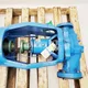 View Goulds 3996 2x3-6 Inline Process Pump 316SS with Baldor-Reliance 15 HP Motor image 3
