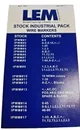 View LEM Products IPWM-14 Industrial Wire Markers Pack image 2