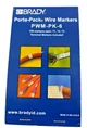 View Brady PWM-PK-6 Porta-Pack Wire Markers image 1