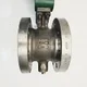 View Fisher 4" V300 Vee-Ball Rotary Control Valve Body CG8M image 3