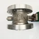 View Fisher 4" V300 Vee-Ball Rotary Control Valve Body CG8M image 3
