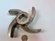 View Tri-Clover 6-Inch Radial Mixer Agitator Impeller 4-Blade with 1-Inch Square Bore image 4
