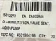 View Pulsafeeder Teflon O-Ring Gasket W202966-TFE, 2.75 x 2.50 x 0.125 inches (Lot of 30) image 2