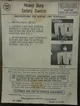 View Westinghouse WHF-322 Heavy Duty Safety Switch 60A 3P Fusible 240V NEMA 12 Stainless Steel image 5
