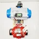 View Tiger Valve Company 46FP-11F113 Ball Valve 4x4 CL-600 with Jamesbury VPVL650SR4/5BD Pneumatic Actuator image 1