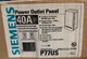 View Siemens P77US Power Outlet Panel image 1