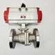 View Bray Controls Flow-Tek F30 2-Inch Pneumatic Ball Valve, 316 Stainless Steel image 3