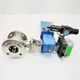 View Neles Jamesbury 4-inch Ball Valve L-RECA03CJJSTAY with B1JU8/35L Actuator image 1